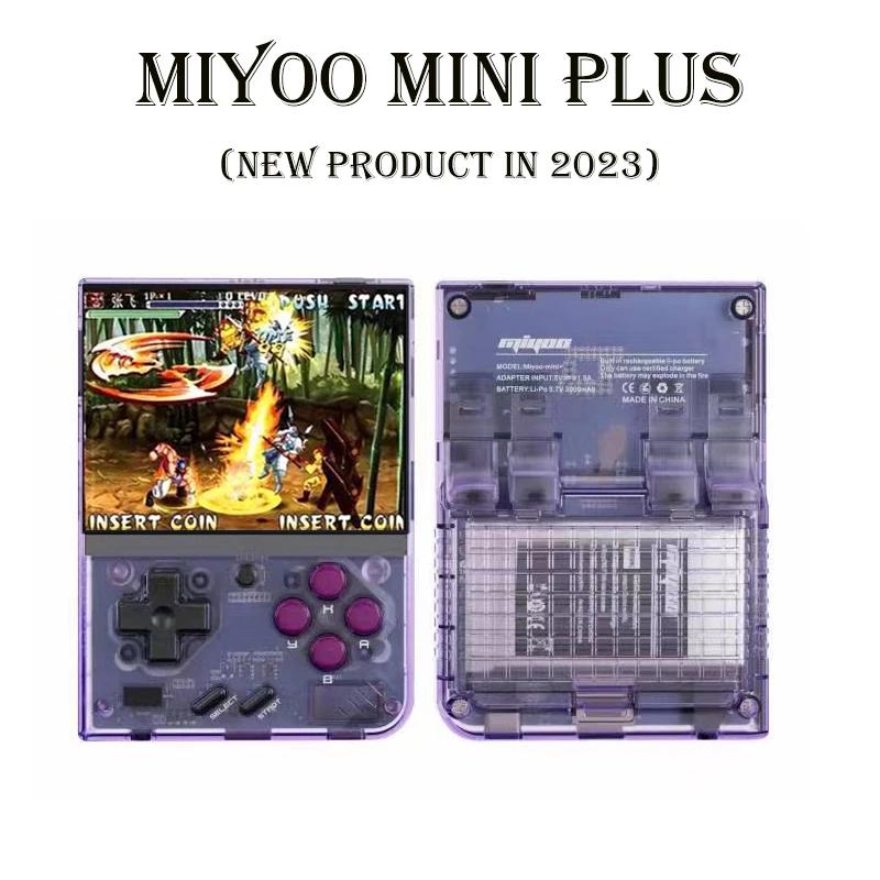 Miyoo Mini Plus ޴ Ʈ  ܼ, 3.5 ġ Ips HD ũ,  